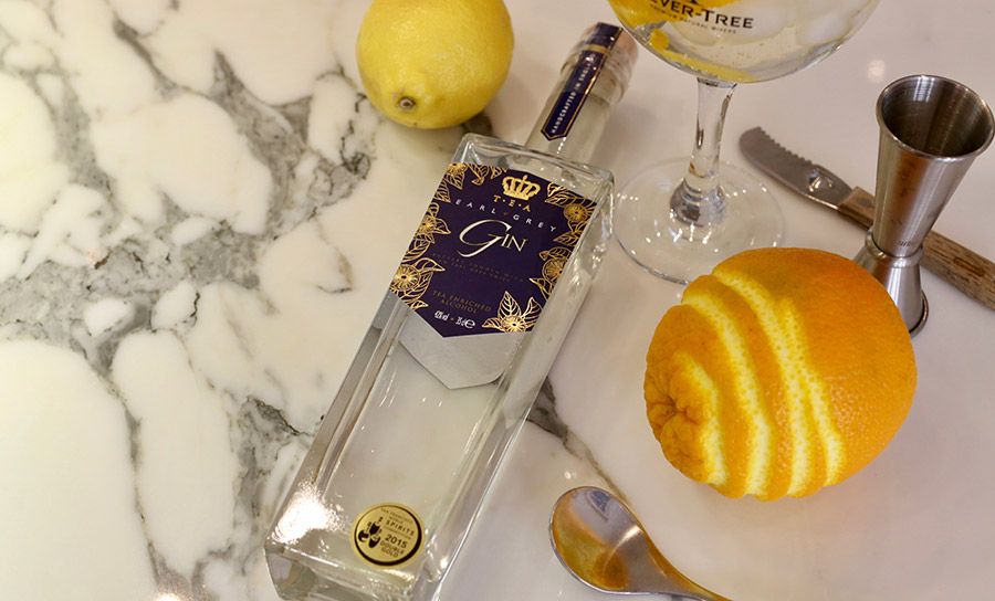 Double Gold winning Earl Grey Gin 